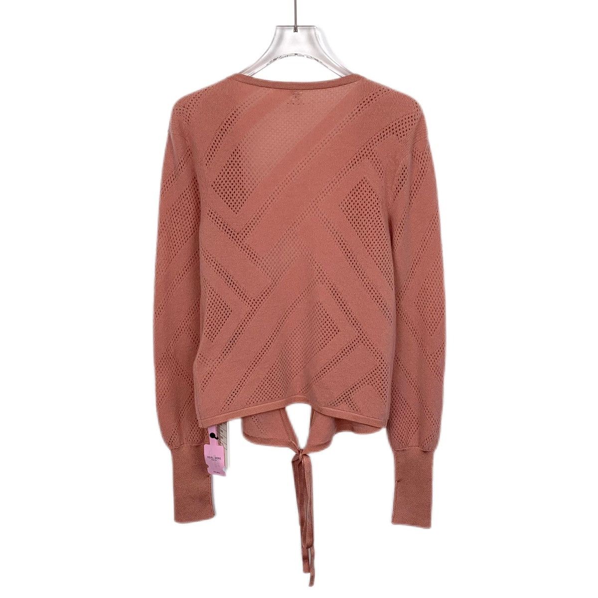 Hermes Hermes Orange Pink Wool Knitted Cardigan K26WX Size XXS / US 00 / IT 34 - 2 Thumbnail