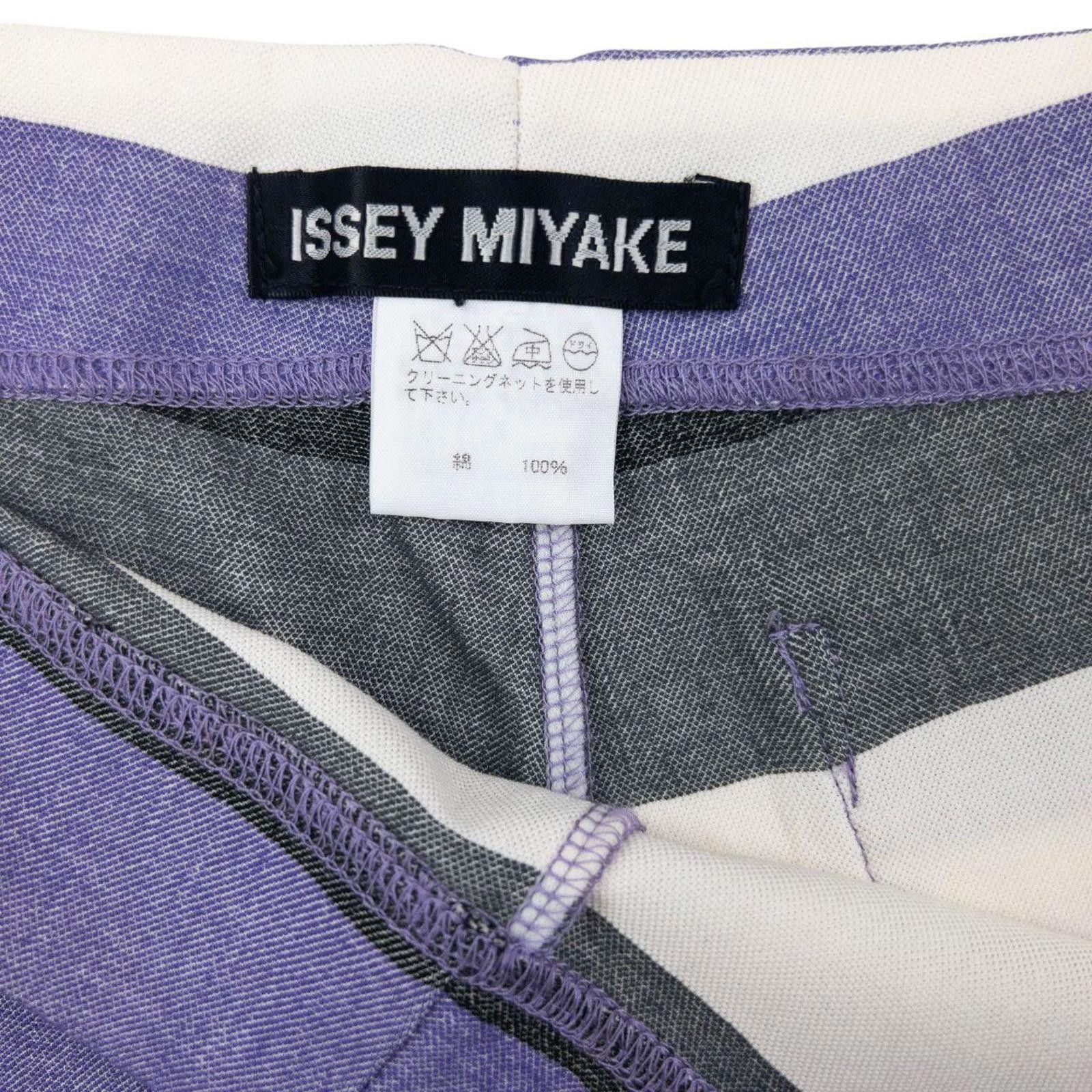 Issey Miyake Vintage 2000s Issey Miyake Striped Trousers Womens Size W26 Size 26" / US 2 / IT 38 - 6 Thumbnail