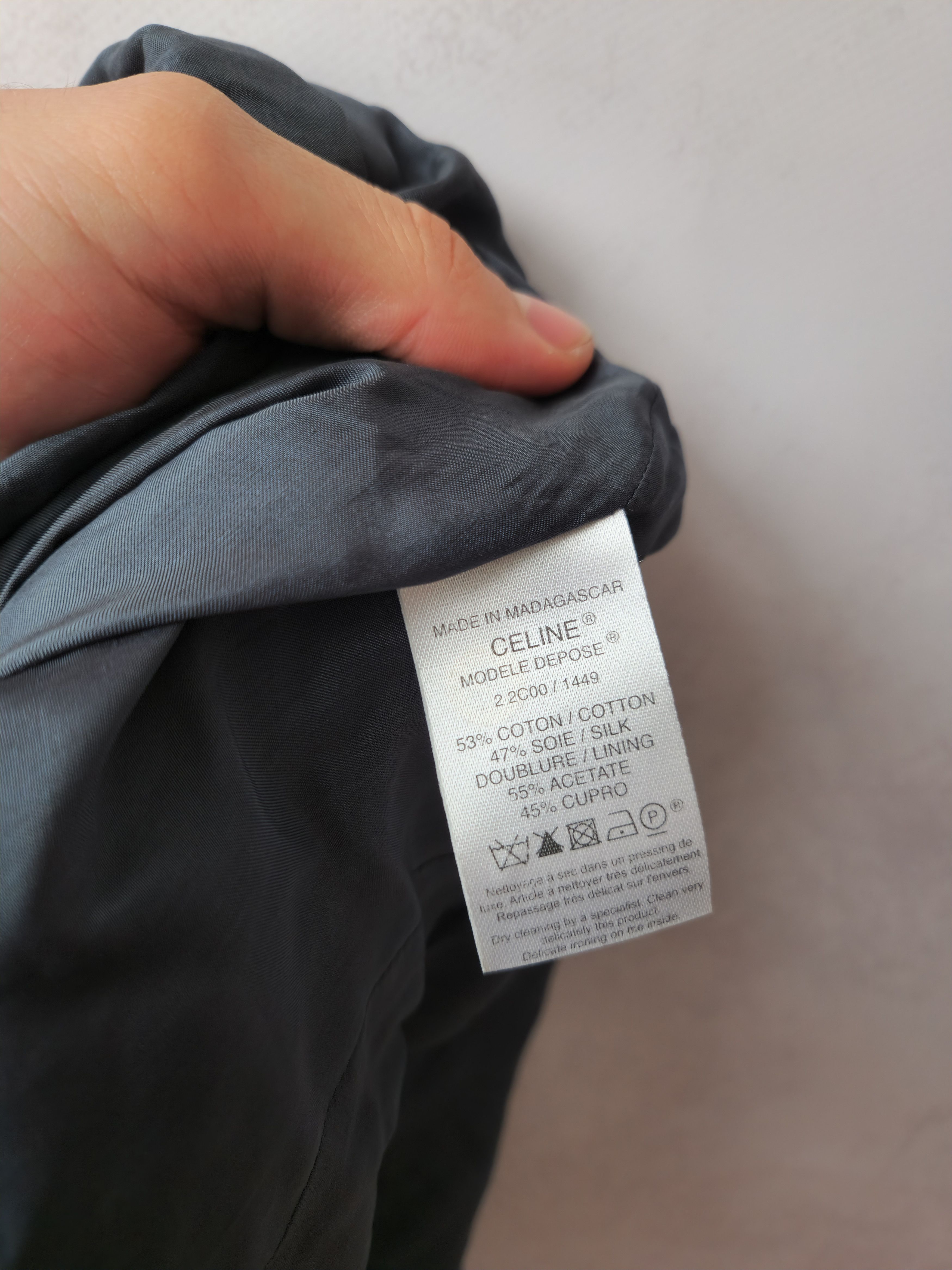 Celine Rare Celine cotton silk skirt Size 28" / US 6 / IT 42 - 11 Thumbnail