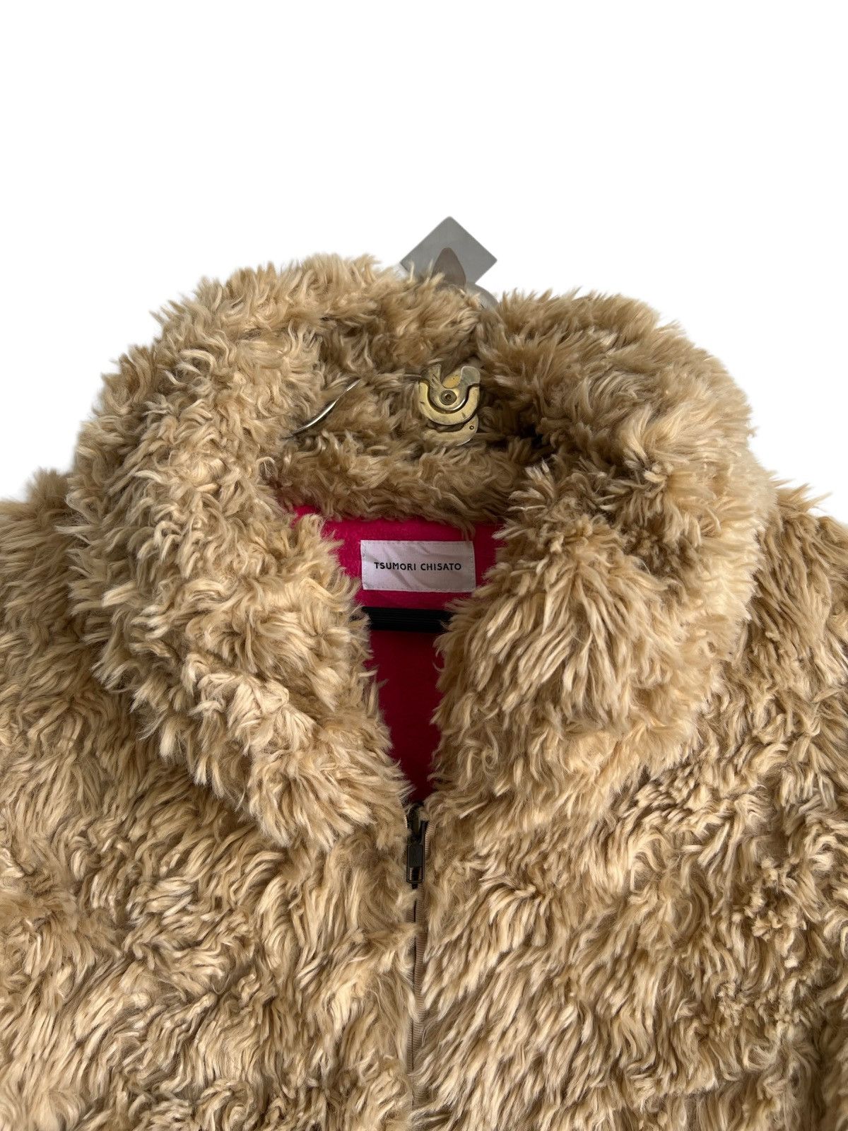 Issey Miyake OG Issey Miyake TC Fluffy Fur Neck & Body Bomber Jacket Size M / US 6-8 / IT 42-44 - 5 Thumbnail