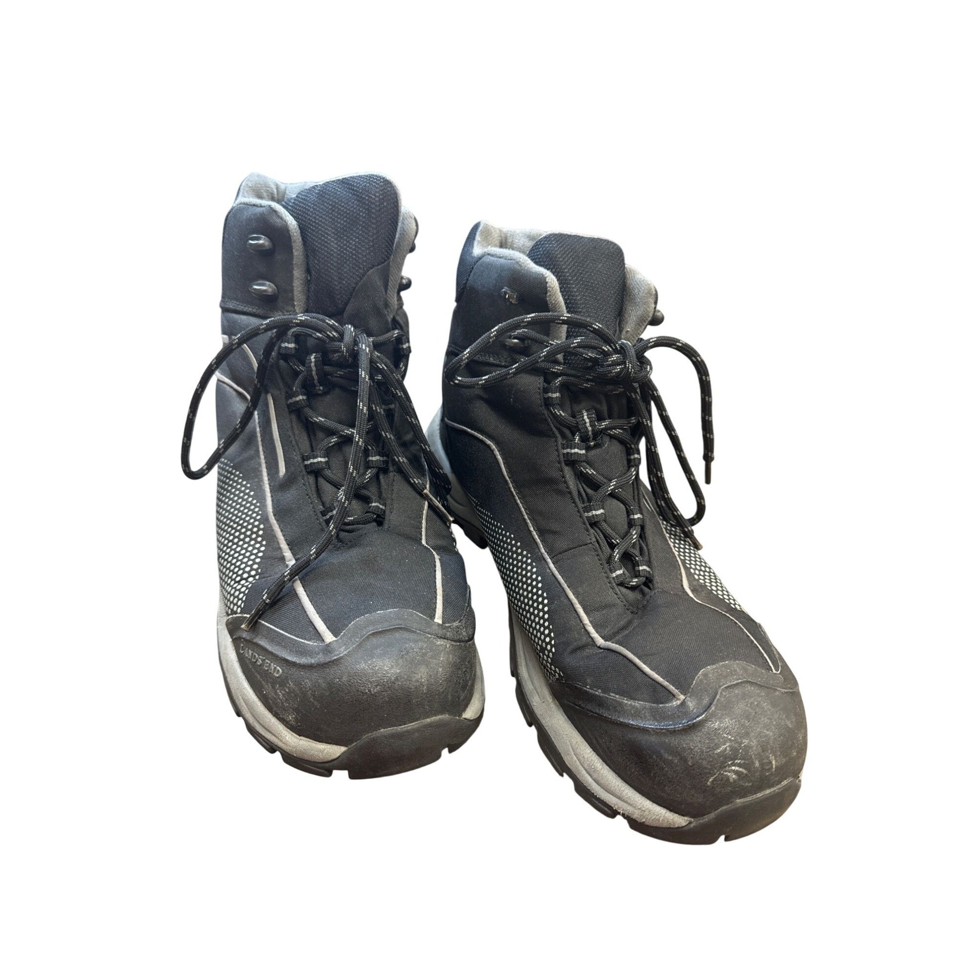 Lands' End Lands End Mens Winter Boots Size 11D Black SKU 6841 Size US 11 / EU 44 - 1 Thumbnail
