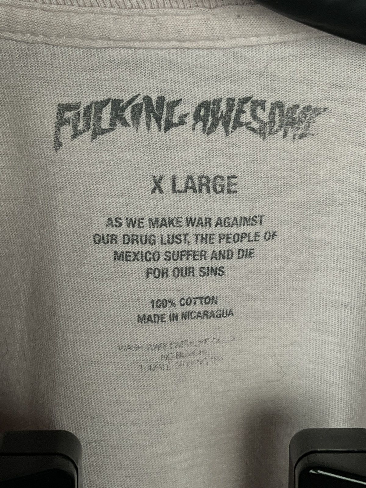 Fucking Awesome Fucking Awesome vintage t-shirt Size US XL / EU 56 / 4 - 10 Thumbnail