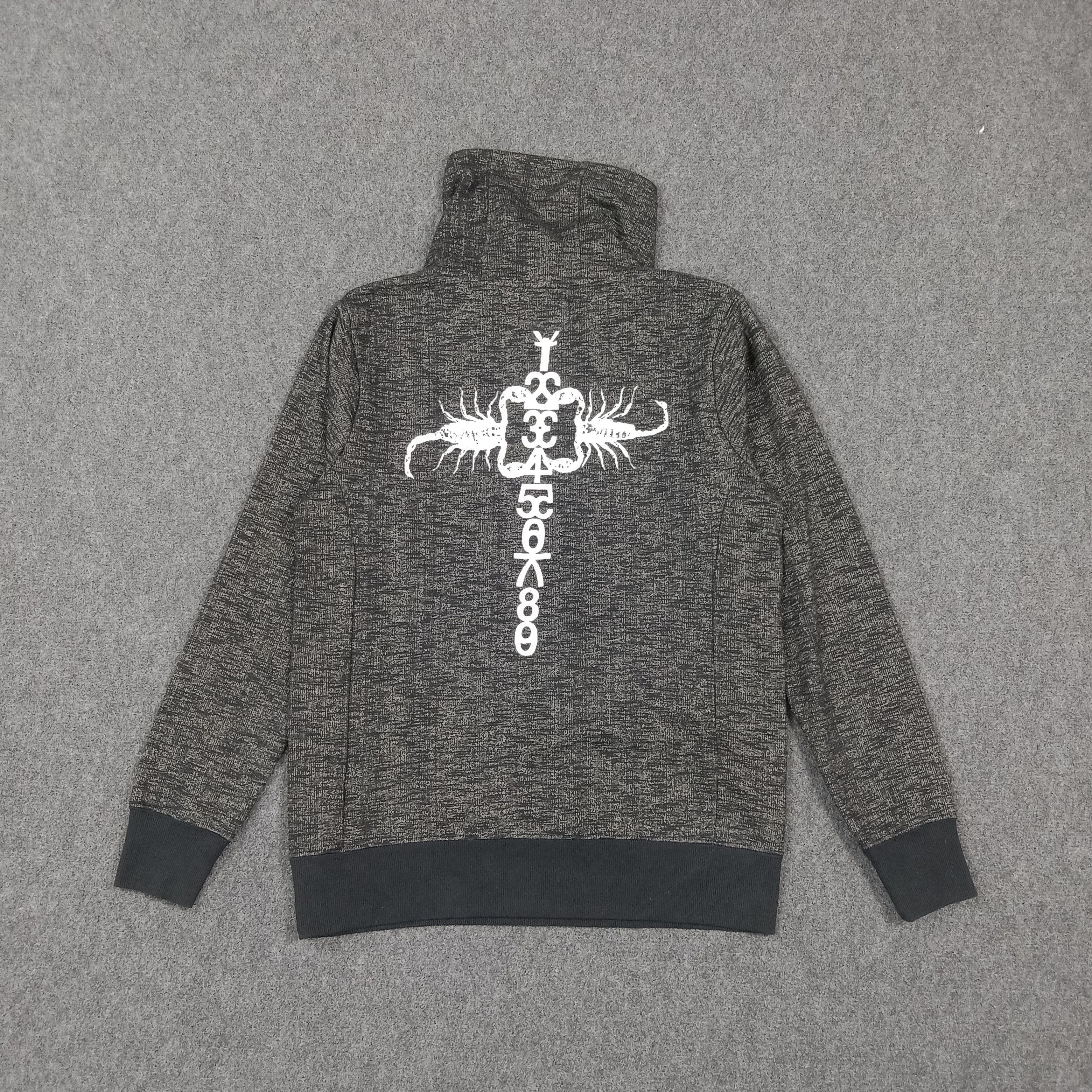 semanticdesign Semantic Design Cowl Pullover Fleece Lined Sweatshirt C279N7 Size US S / EU 44-46 / 1 - 1 Thumbnail