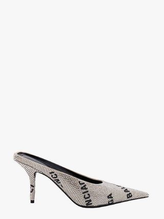 Balenciaga Balenciaga Square Knife Mule 80mm Strass Allover Rhinestones Size US 10 / IT 40 - 1 Thumbnail