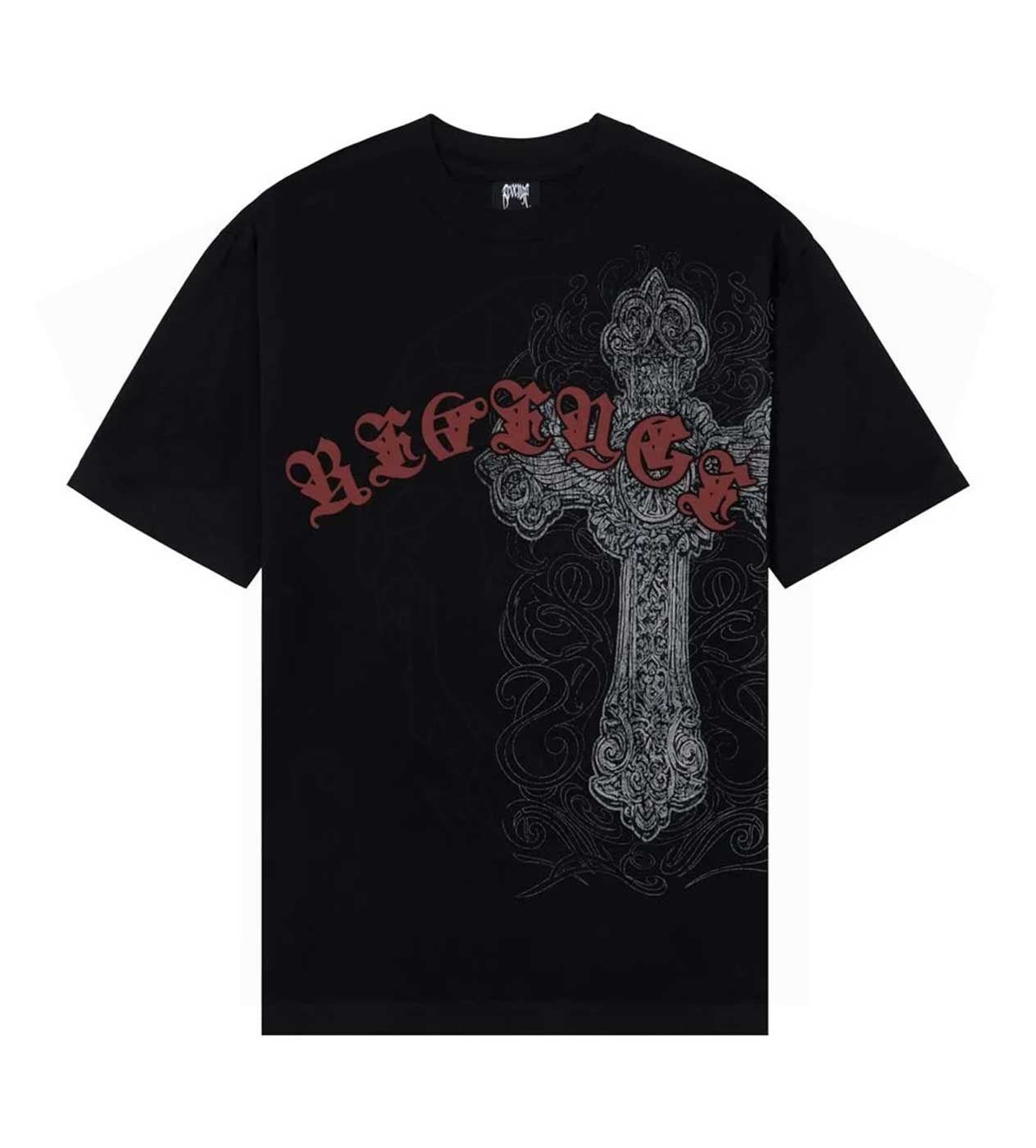 Revenge Spike Cross Tee Black Size US S / EU 44-46 / 1 - 1 Preview