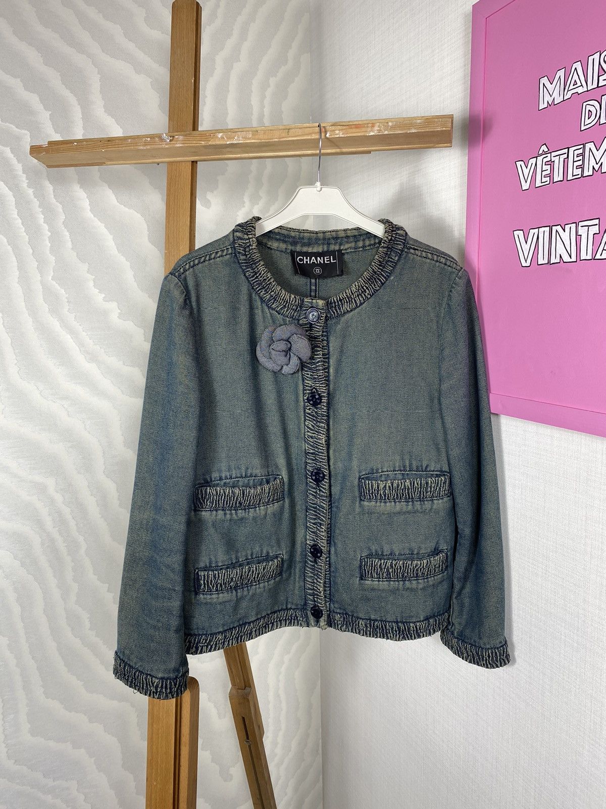 Chanel × Vintage Rare 2001 Chanel Suit Size S / US 4 / IT 40 - 5 Thumbnail