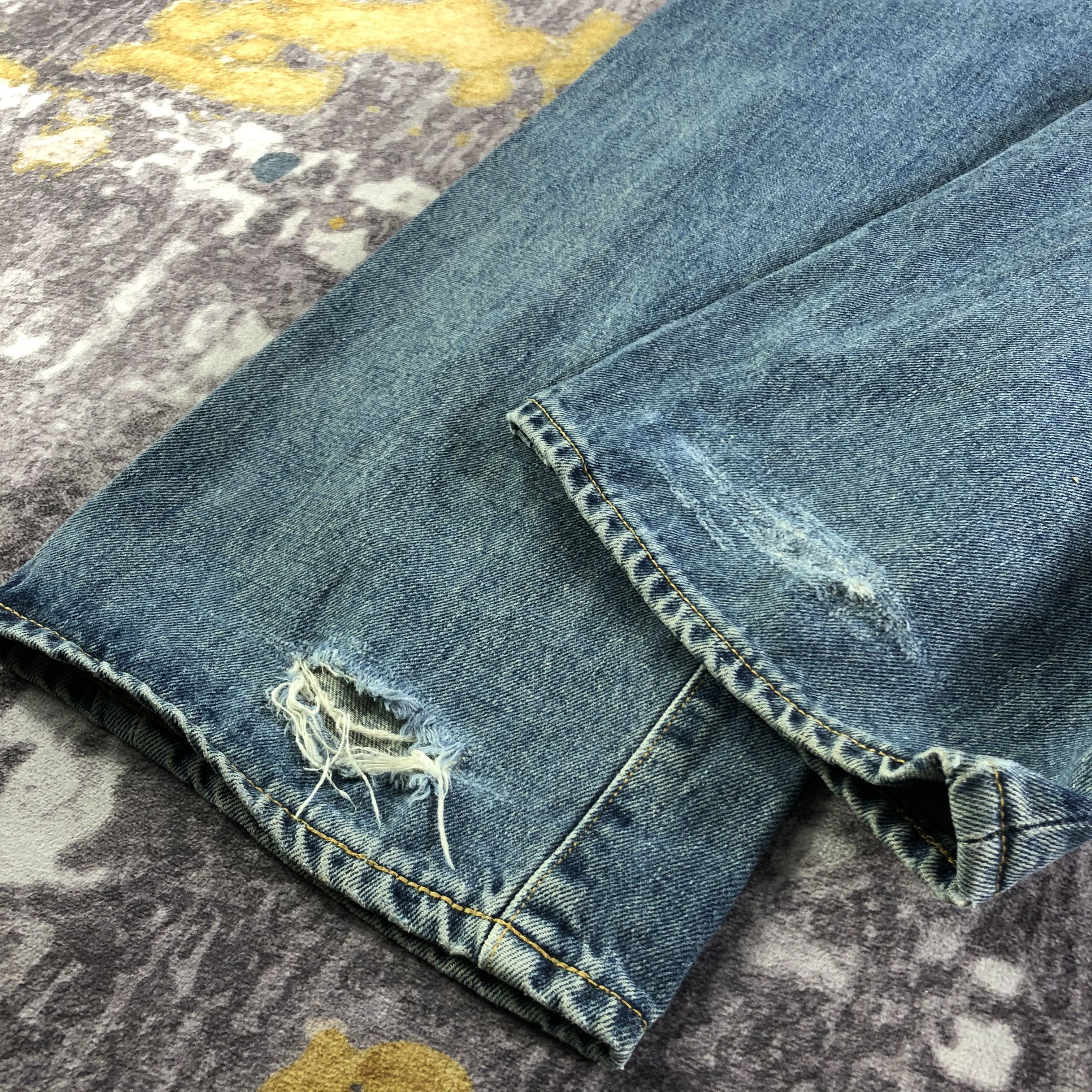 Edwin Vintage Blue Wash Edwin 505 Selvedge Jeans-JM3587 Size US 30 / EU 46 - 4 Thumbnail