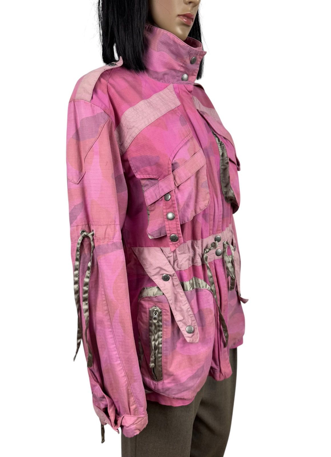 Other Moto Avant Garde Camouflage Jacket Violet Straps size UK10 Size M / US 6-8 / IT 42-44 - 3 Thumbnail
