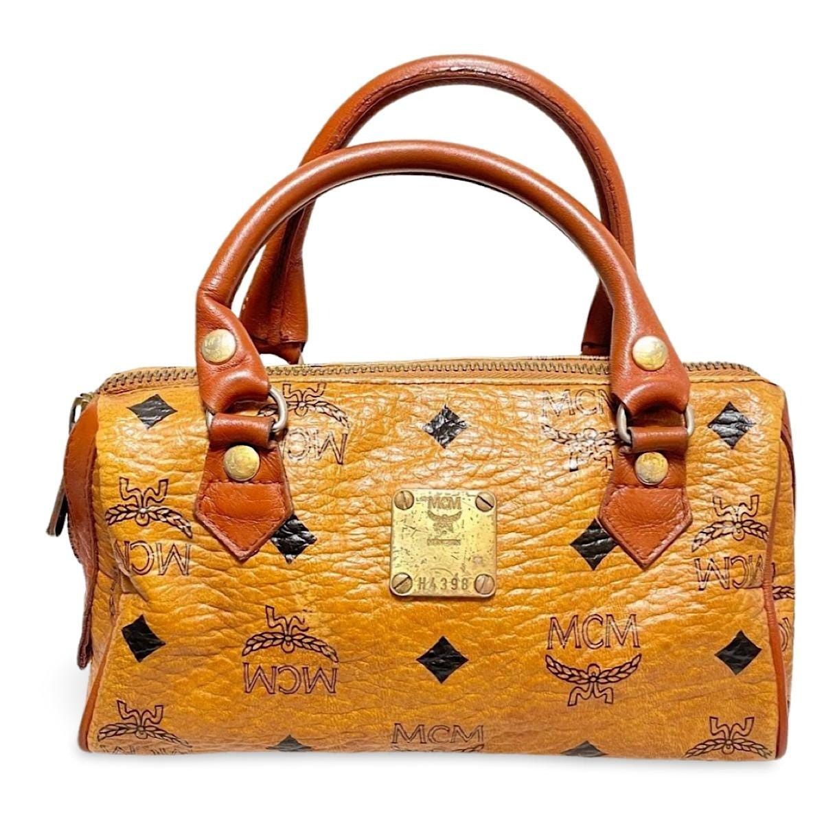MCM Vintage MCM classic brown monogram mini speedy bag. Size ONE SIZE - 1 Thumbnail