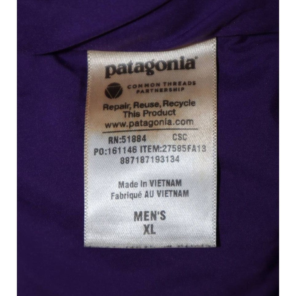Patagonia Patagonia Bivy Down Vest XL Tan Purple Goose Down Puffer Size US XL / EU 56 / 4 - 7 Thumbnail