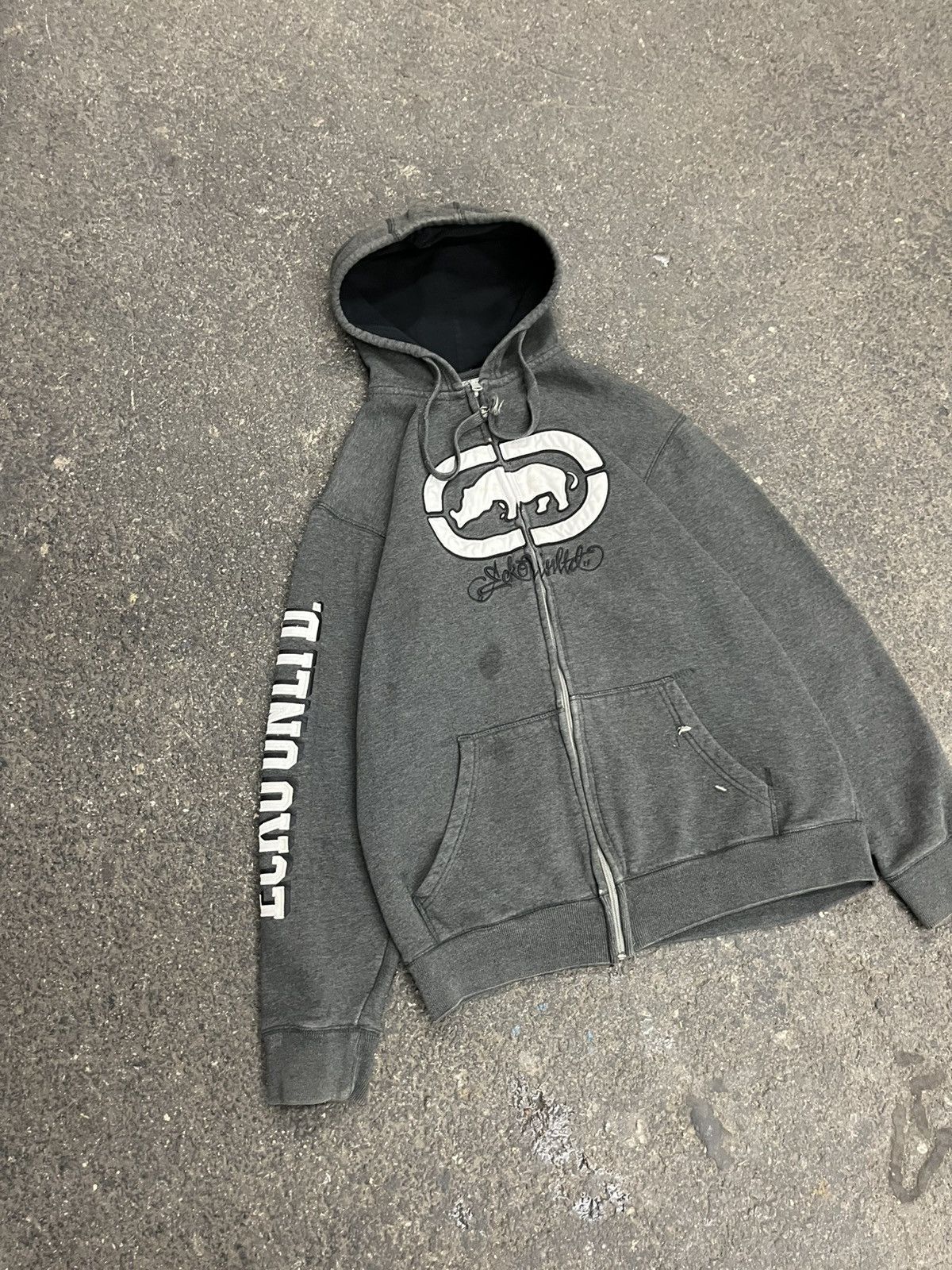 Ecko Unltd. × Vintage Ecko y2k zip up hoodie skater streetwear hip hop hype Size US M / EU 48-50 / 2 - 2 Thumbnail