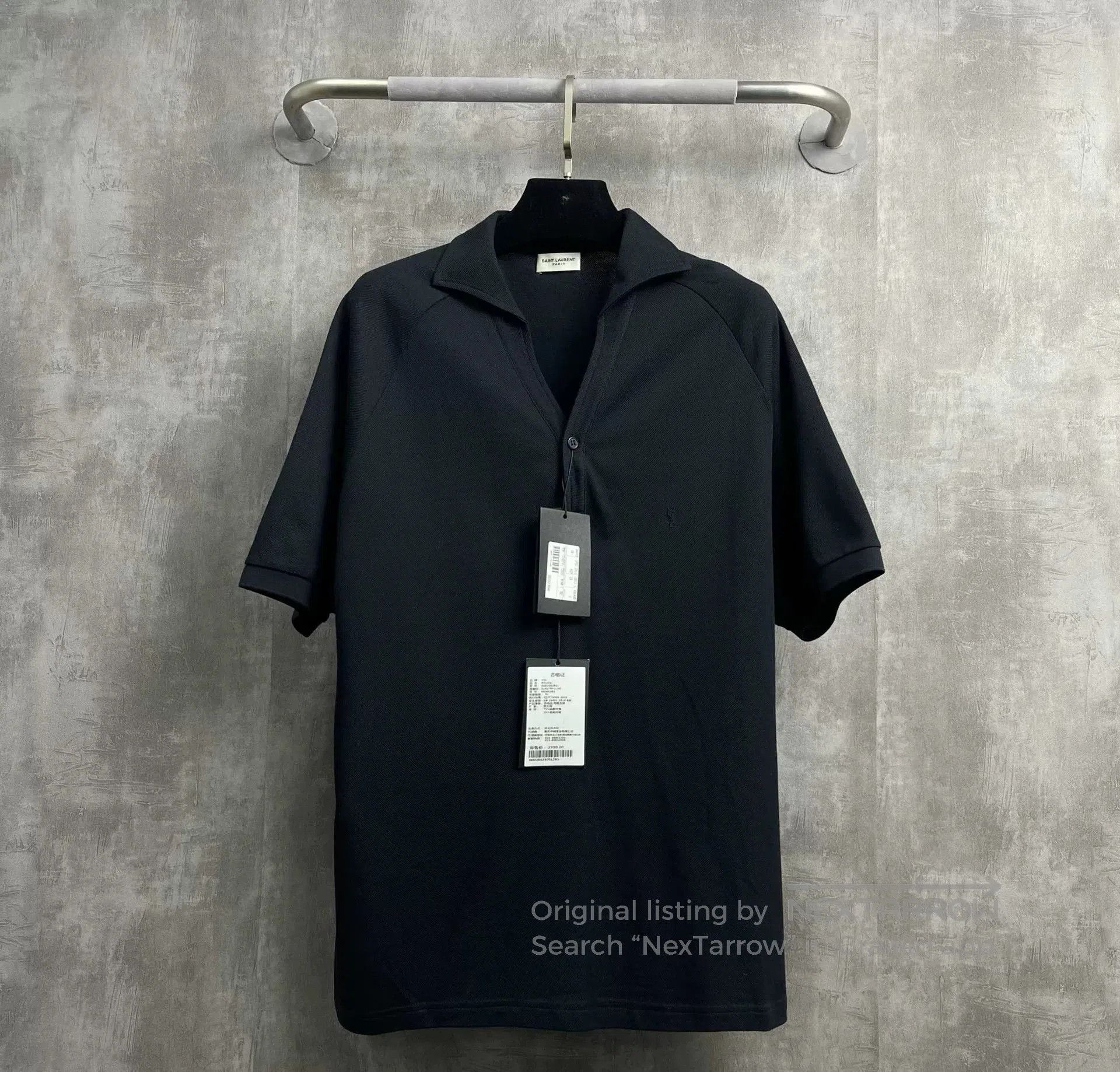Saint Laurent Paris Saint Laurent SLP Polo Short. Size US L / EU 52-54 / 3 - 1 Thumbnail