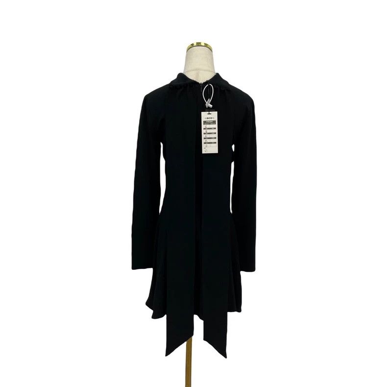 Saint Laurent Paris Saint Laurent Paris Long black silk shirt 2505-Nextarrow Size XS / US 0-2 / IT 36-38 - 4 Thumbnail