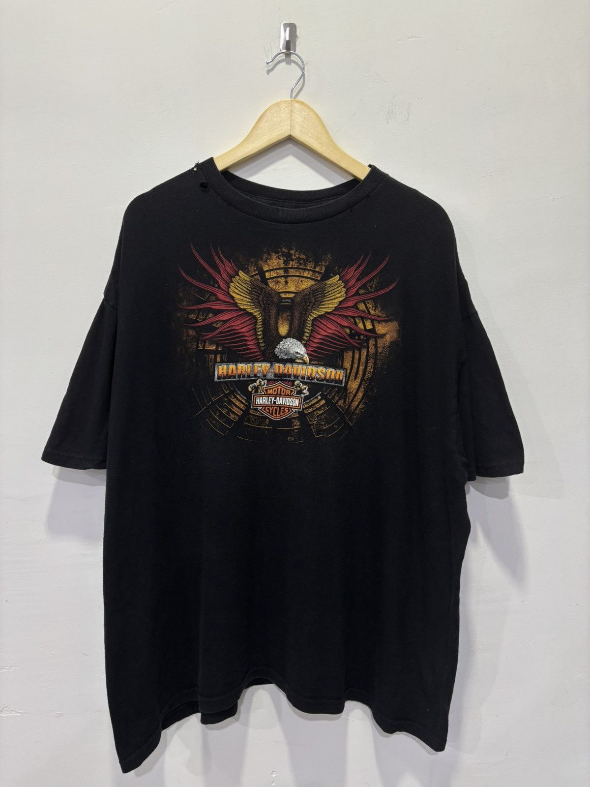 Vintage Vintage Harley Davidson Tshirt Size US XXL / EU 58 / 5 - 1 Thumbnail