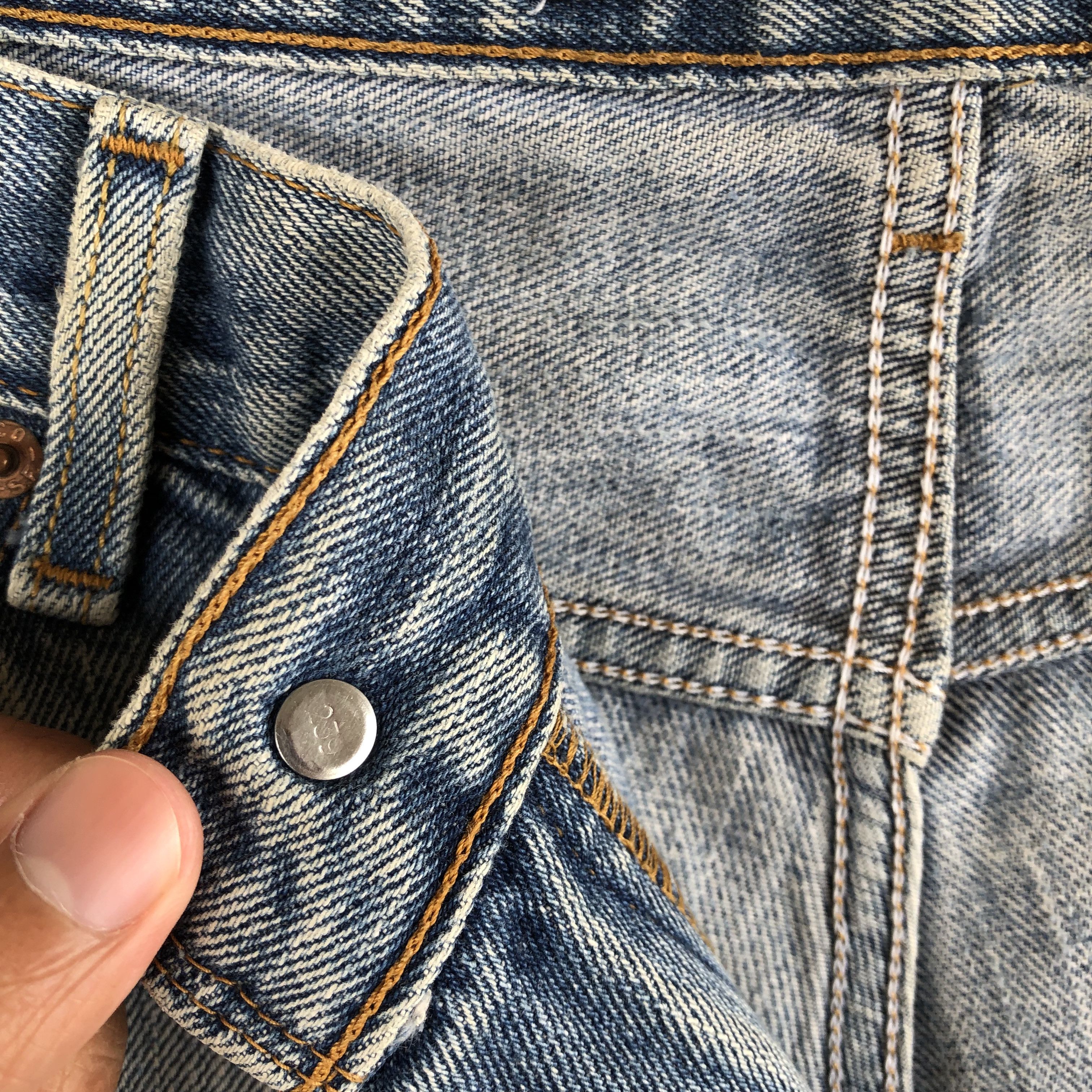 Levi's Vintage Levis 560 Distressed Dirty Jeans Levis Rusty Denim Size US 34 / EU 50 - 7 Thumbnail