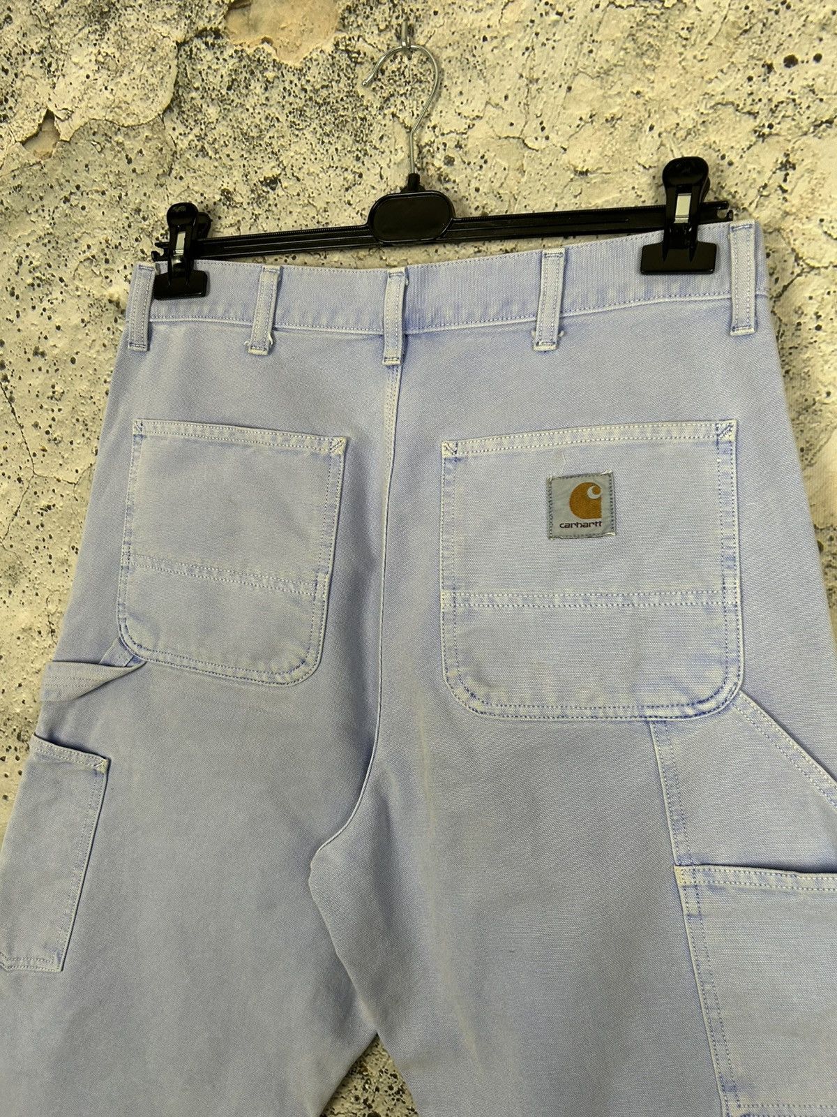 Carhartt Wip Carhartt WiP Double Knee Pant Light Purple Skate Baggy Rap Size US 32 / EU 48 - 2 Thumbnail