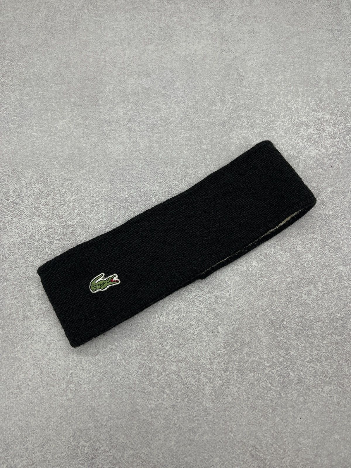Lacoste Vintage Lacoste Headband Brown Size ONE SIZE - 5 Thumbnail