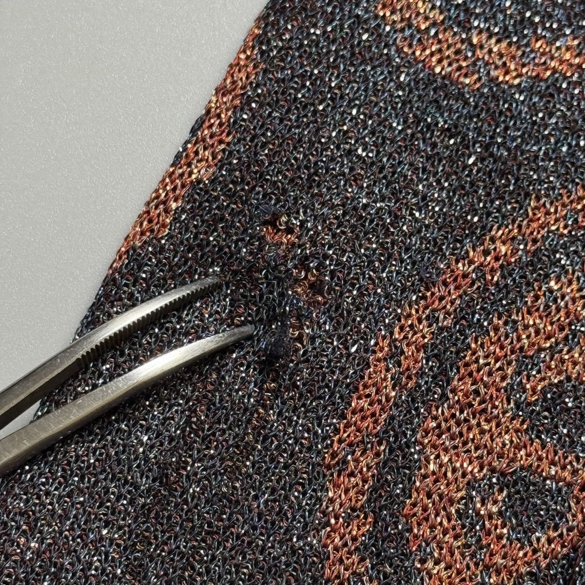 Dries Van Noten Dries Van Noten - Blue Brown Metallic Paisley Cardigan Size ONE SIZE - 7 Thumbnail