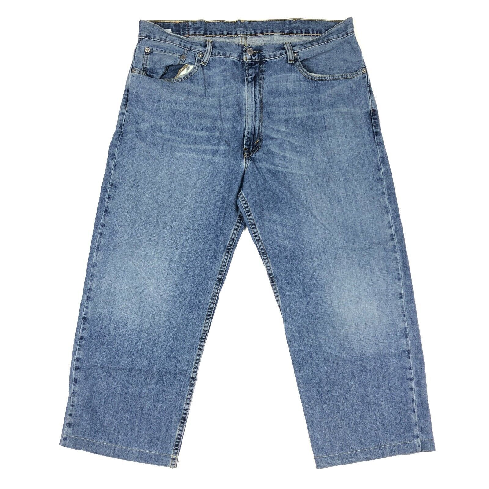 Levi's Levis 550 Light Wash Blue Denim Jeans Pants Mens size 38x24 Size US 38 / EU 54 - 1 Thumbnail