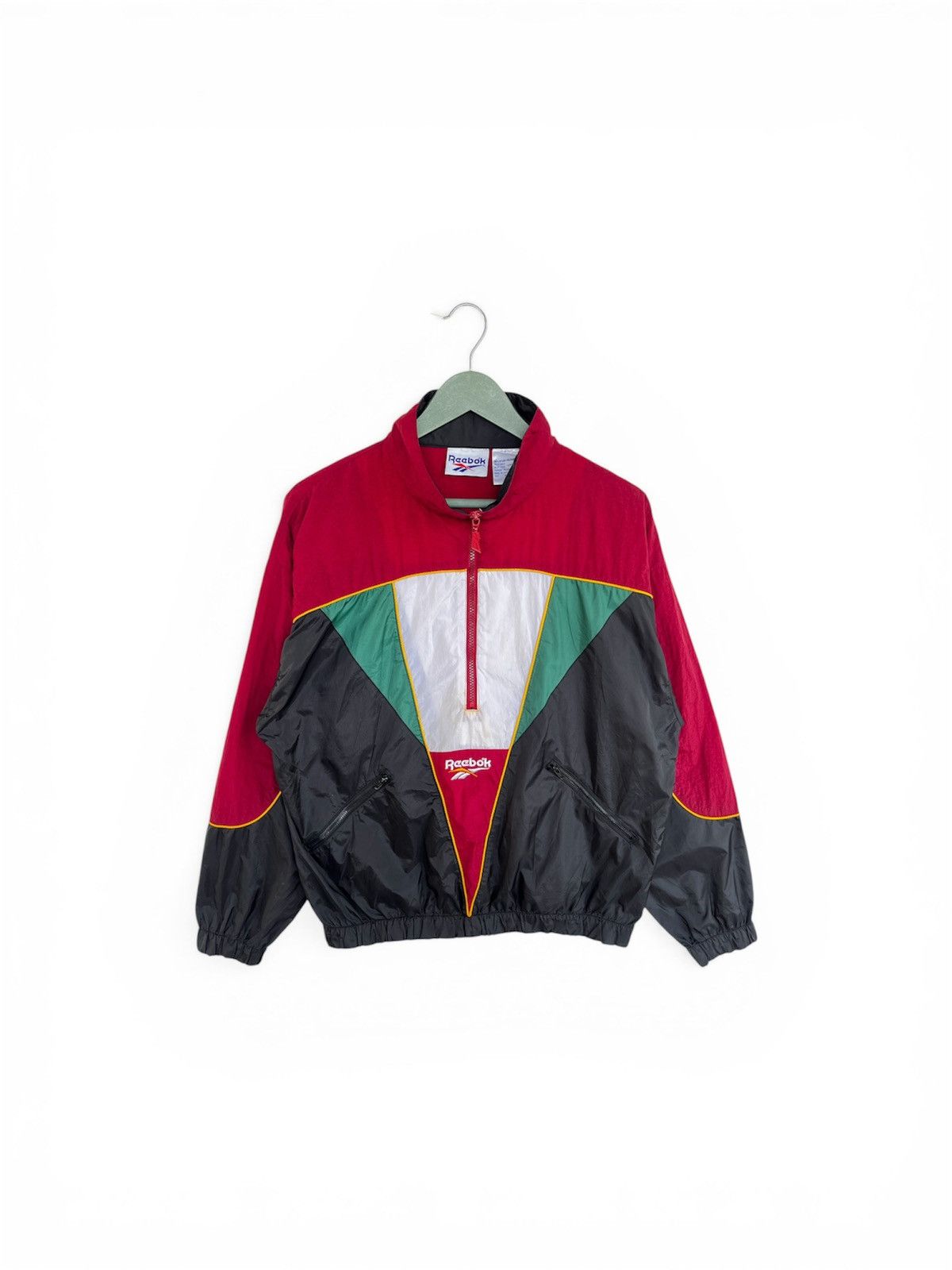 Reebok Vintage 90s Reebok Windbreaker Size US XL / EU 56 / 4 - 1 Thumbnail