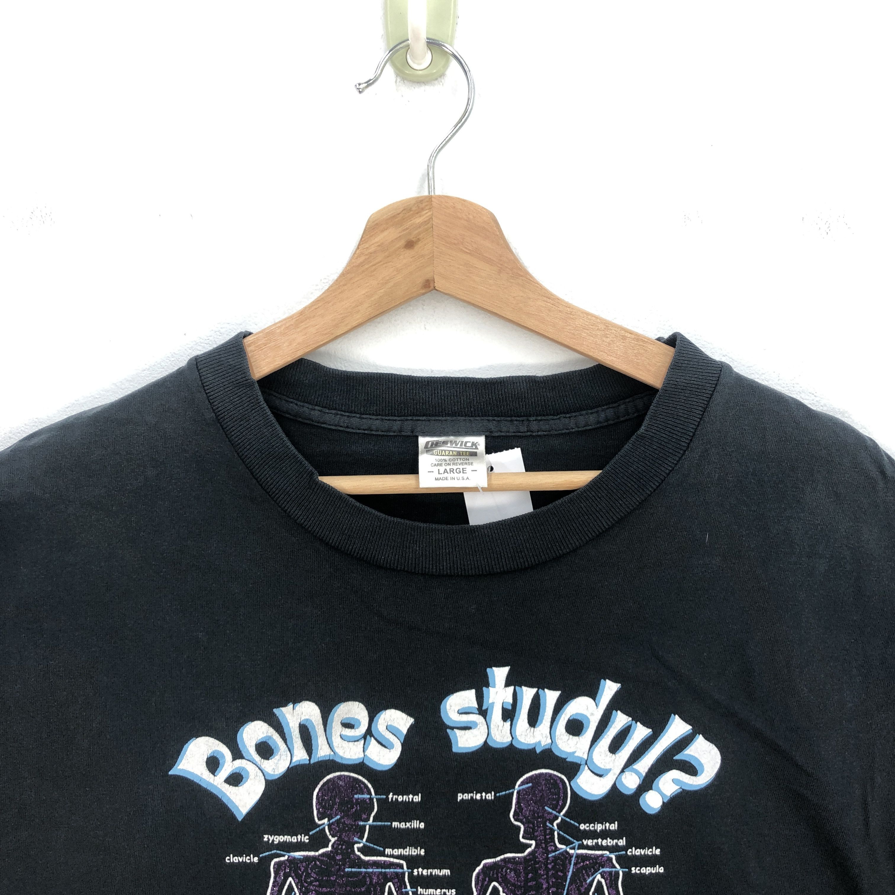 Sugar Cane × Vintage Vintage Sugar Canes T Shirt Bones Study Paper Thin Tees Size US L / EU 52-54 / 3 - 4 Thumbnail