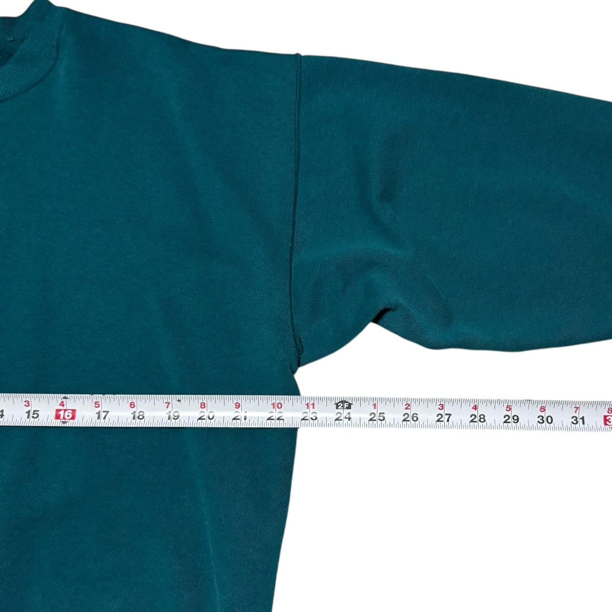 Hanes Vintage Hanes Turquoise Sweatshirt Men's Oversized Medium Size US M / EU 48-50 / 2 - 5 Thumbnail