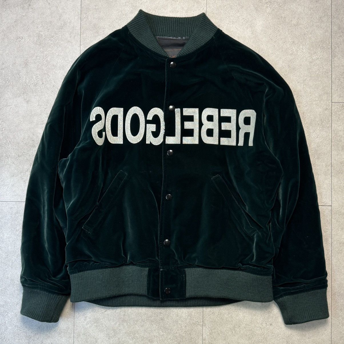 Jun Takahashi × Undercover undercover Green Rebel Gods Bomber Jacket Size US M / EU 48-50 / 2 - 1 Thumbnail