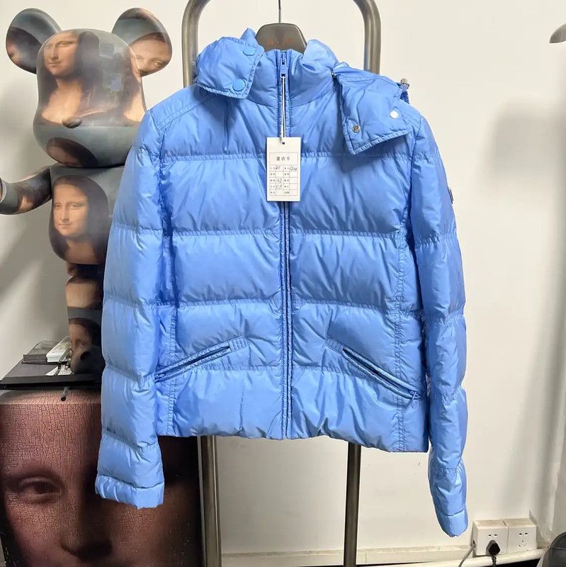 Prada Prada Blue Men's Down Jacket Size US M / EU 48-50 / 2 - 1 Thumbnail