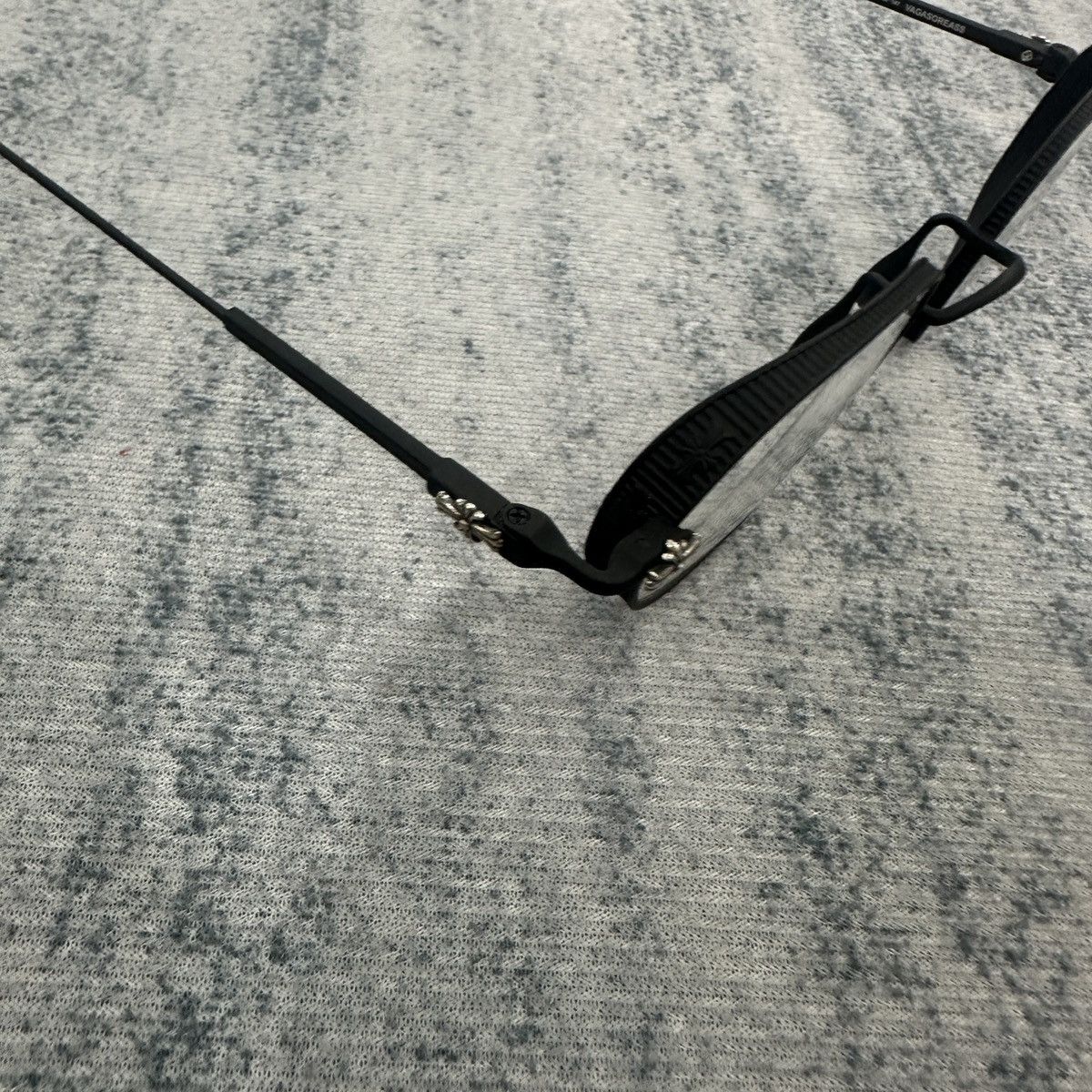 Chrome Hearts CHROME HEARTS VAGASOREASS MATTE BLACK EYEGLASSES Size ONE SIZE - 6 Thumbnail