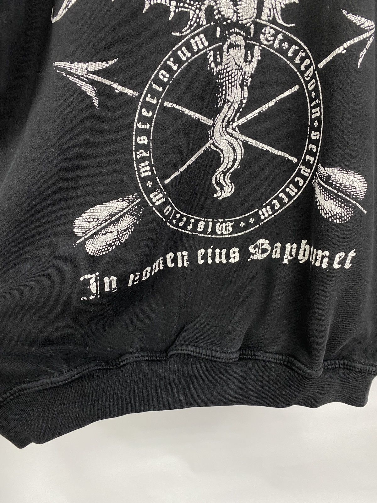 Band Tees Vintage Behemoth In Nomen Eius Baphomet Rock Hoodie Rare Y2K Size US L / EU 52-54 / 3 - 11 Thumbnail