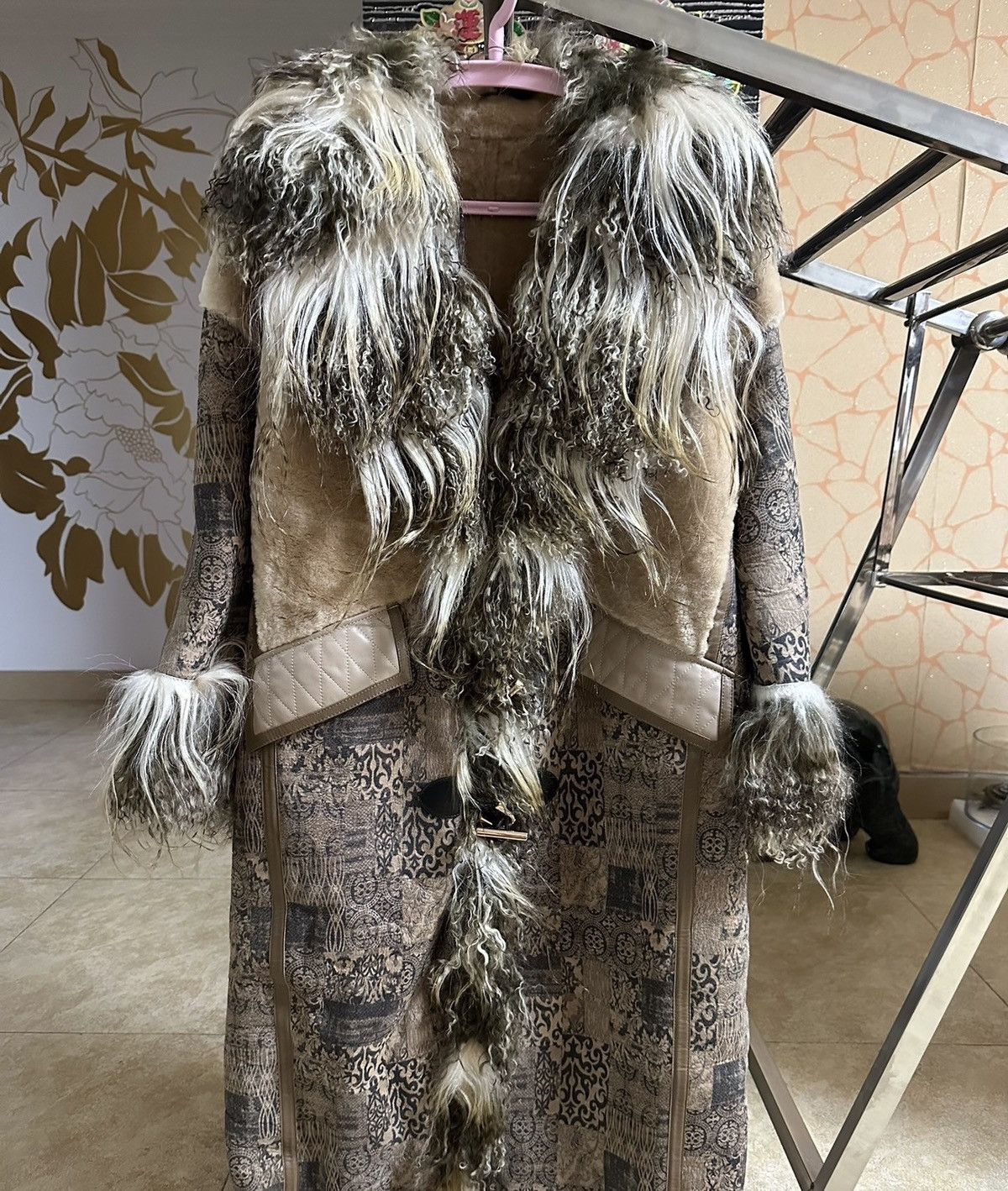 Other Real fur coat with street style Size L / US 10 / IT 46 - 1 Thumbnail