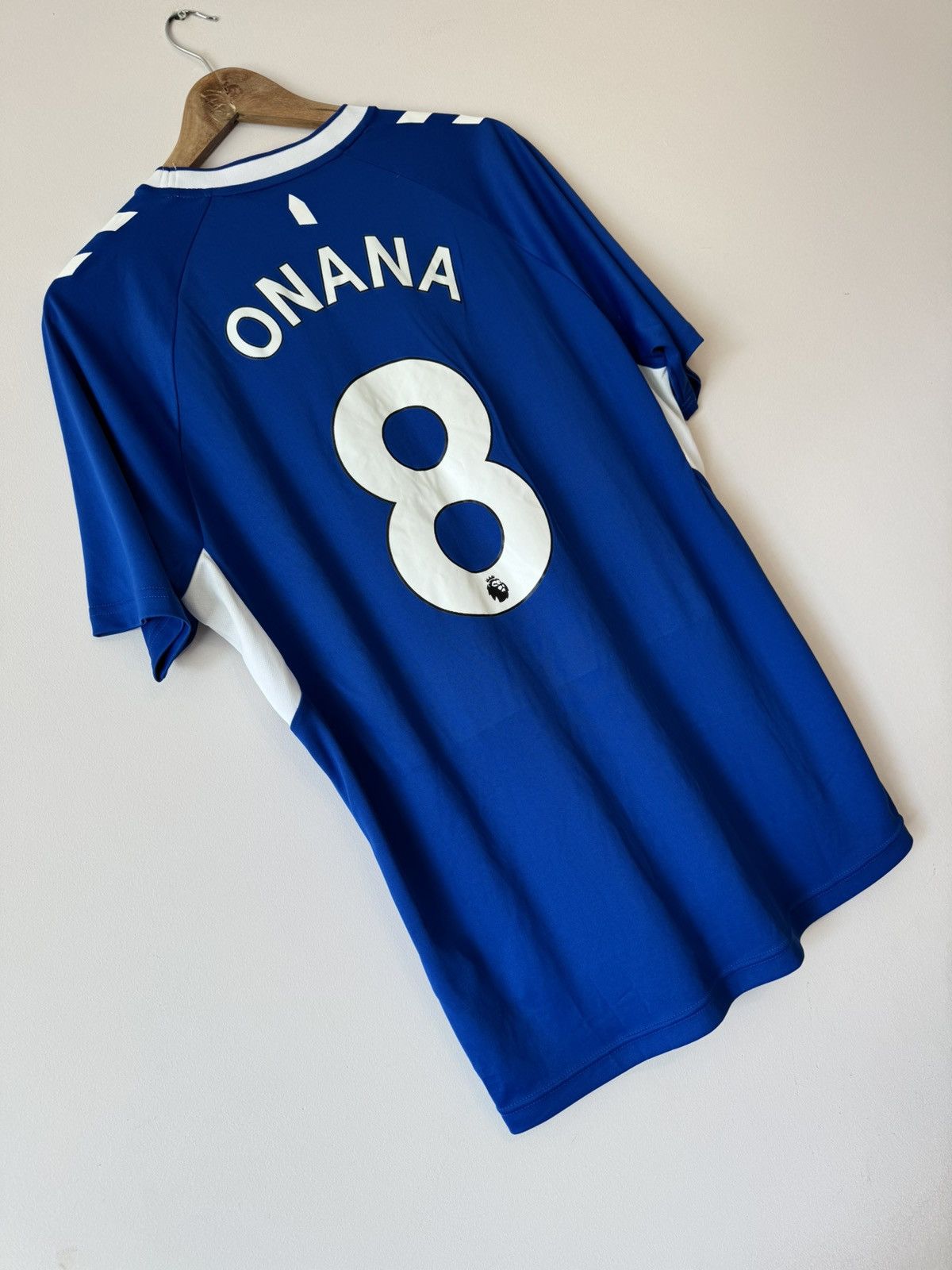 Hummel Onana #8 Everton 2022-2023 Home Soccer Jersey Football Shirt Size US XL / EU 56 / 4 - 7 Thumbnail