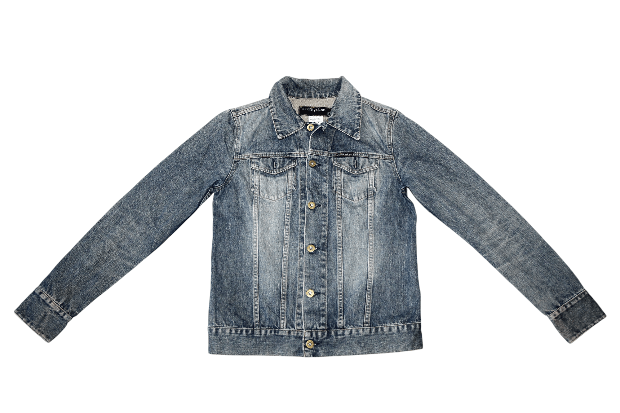 Diesel RARE VTG 🔥Diesel Style Lab Ultrack Stonewash Faded Dnm Jkt Size US S / EU 44-46 / 1 - 4 Thumbnail