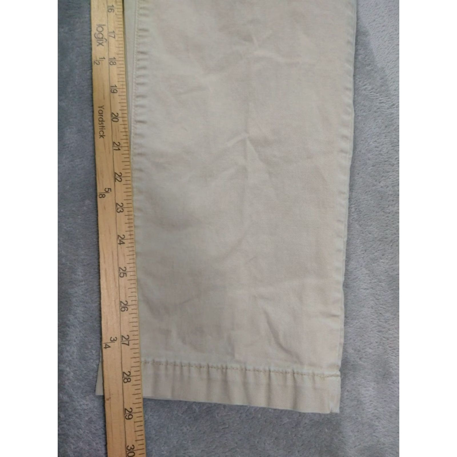 American Eagle Outfitters American Eagle Pants Mens 34x32 Beige Chino Slim Straight Next Level Flex Casual Size US 34 / EU 50 - 5 Thumbnail