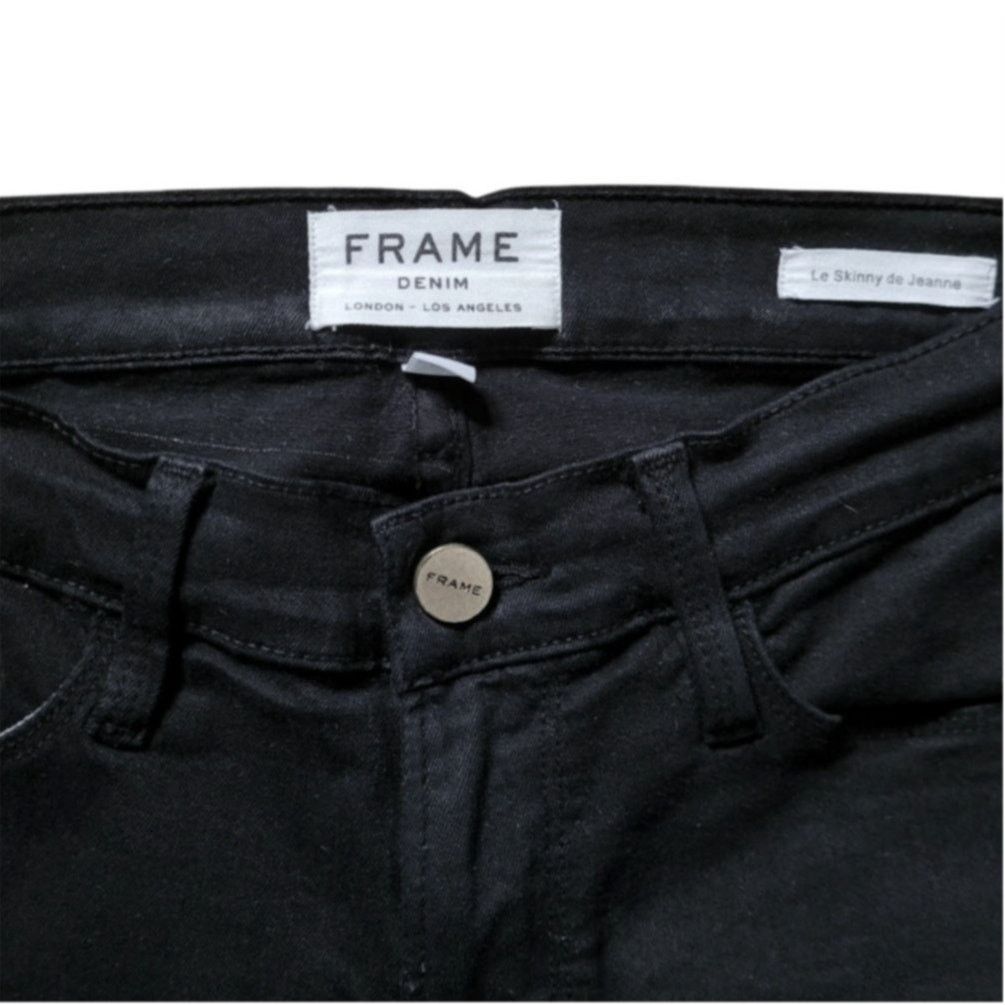 Frame Frame Black Jeans | Size 27 Size 27" / US 4 / IT 40 - 3 Thumbnail