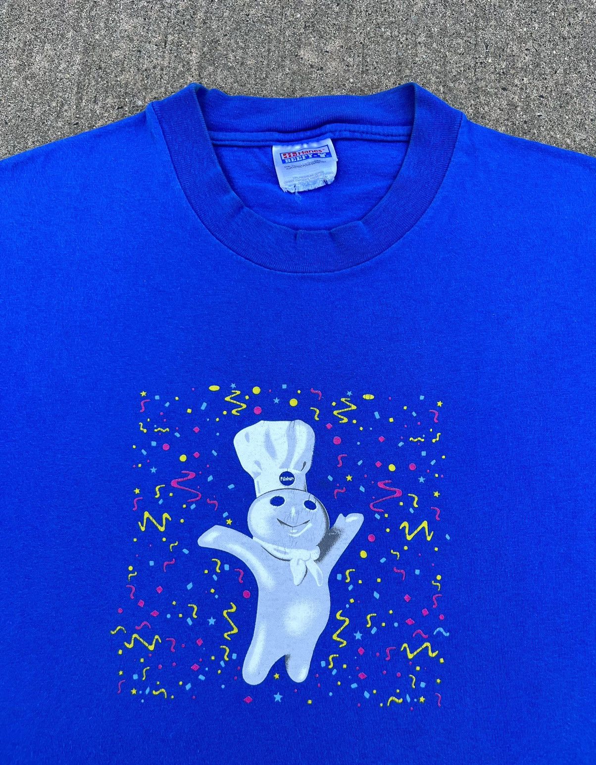 Hanes × Vintage VINTAGE 90’S PILLSBURY “LET’S CELEBRATE TODAY! T-SHIRT Size US L / EU 52-54 / 3 - 1 Thumbnail