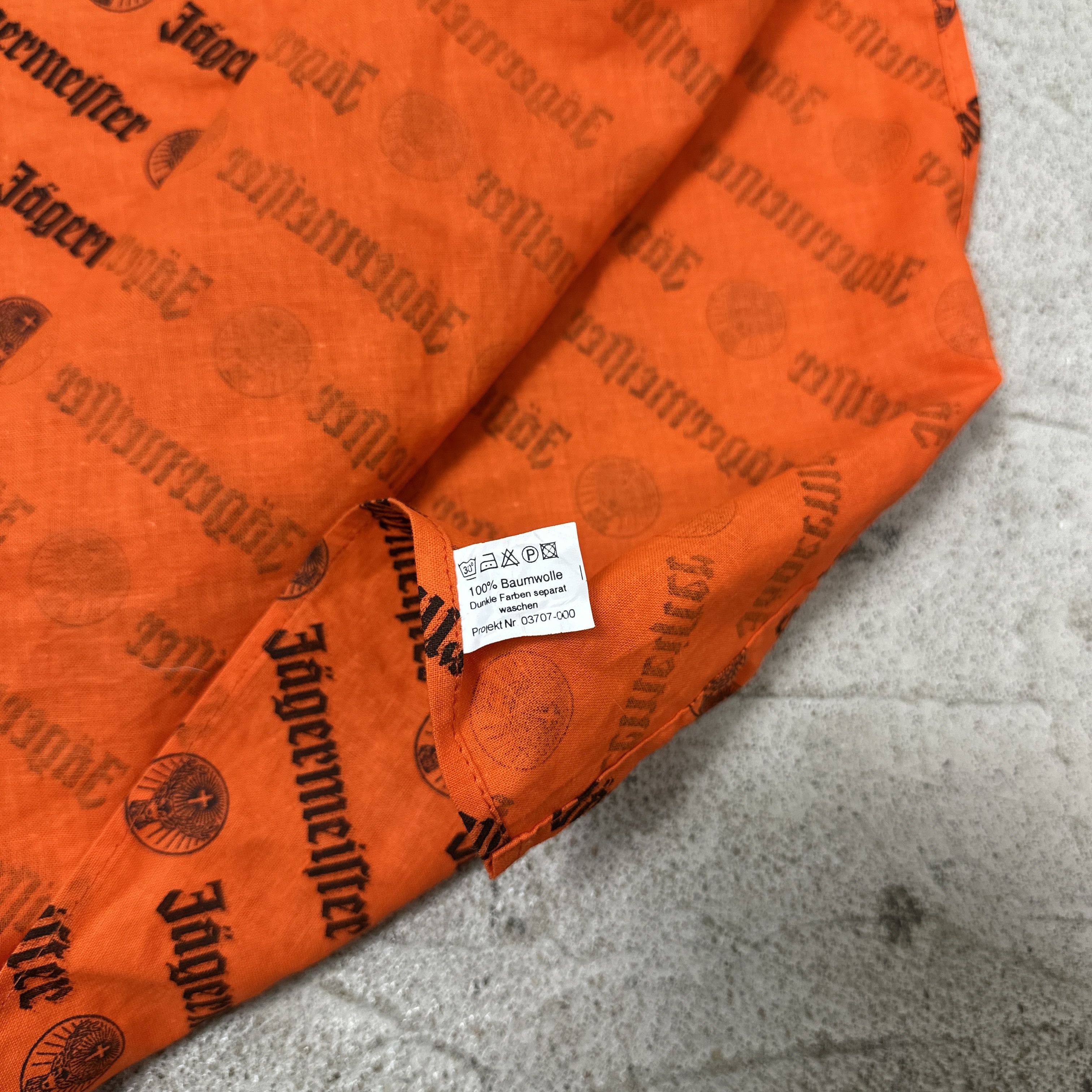 Jagermeister Vintage Printed Streetwear Jagermeister Scarf 00s Size ONE SIZE - 4 Thumbnail