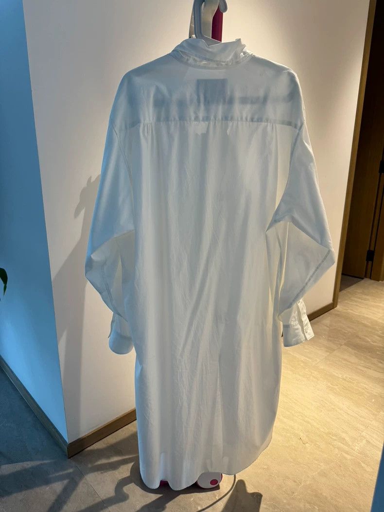 Yohji Yamamoto Yohji Yamamoto 22AW pleated shirt 2506-Nextarrow Size US S / EU 44-46 / 1 - 5 Thumbnail
