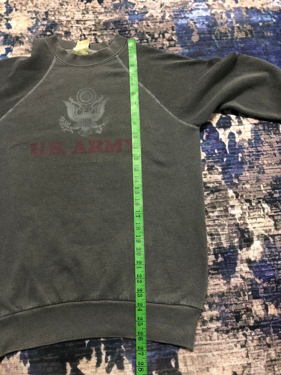 Vintage Vintage 80s Us.Army Crewneck Sweatshirt Size US M / EU 48-50 / 2 - 16 Thumbnail