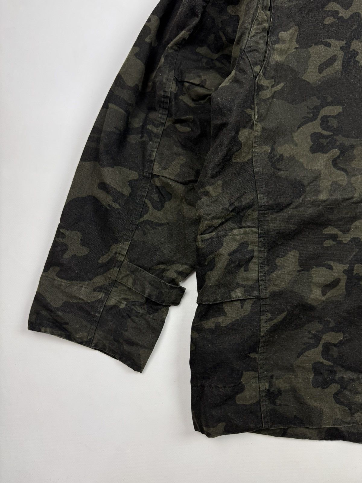 Allsaints AllSaints Ronin Camouflage Heavy Cotton Jacket Size US M / EU 48-50 / 2 - 14 Thumbnail