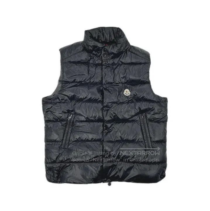 Moncler Moncler Tibb Series Goose Down Logo High Neck Vest. Size US S / EU 44-46 / 1 - 1 Thumbnail
