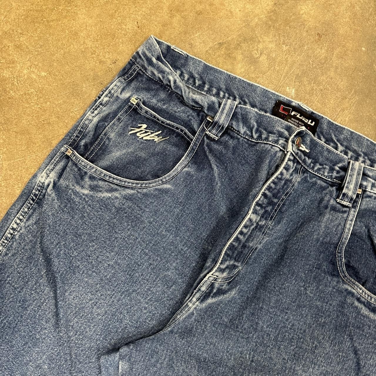 Fubu Y2K Baggy Fubu Baggy Jean Shorts Size 40 Size US 40 / EU 56 - 4 Thumbnail