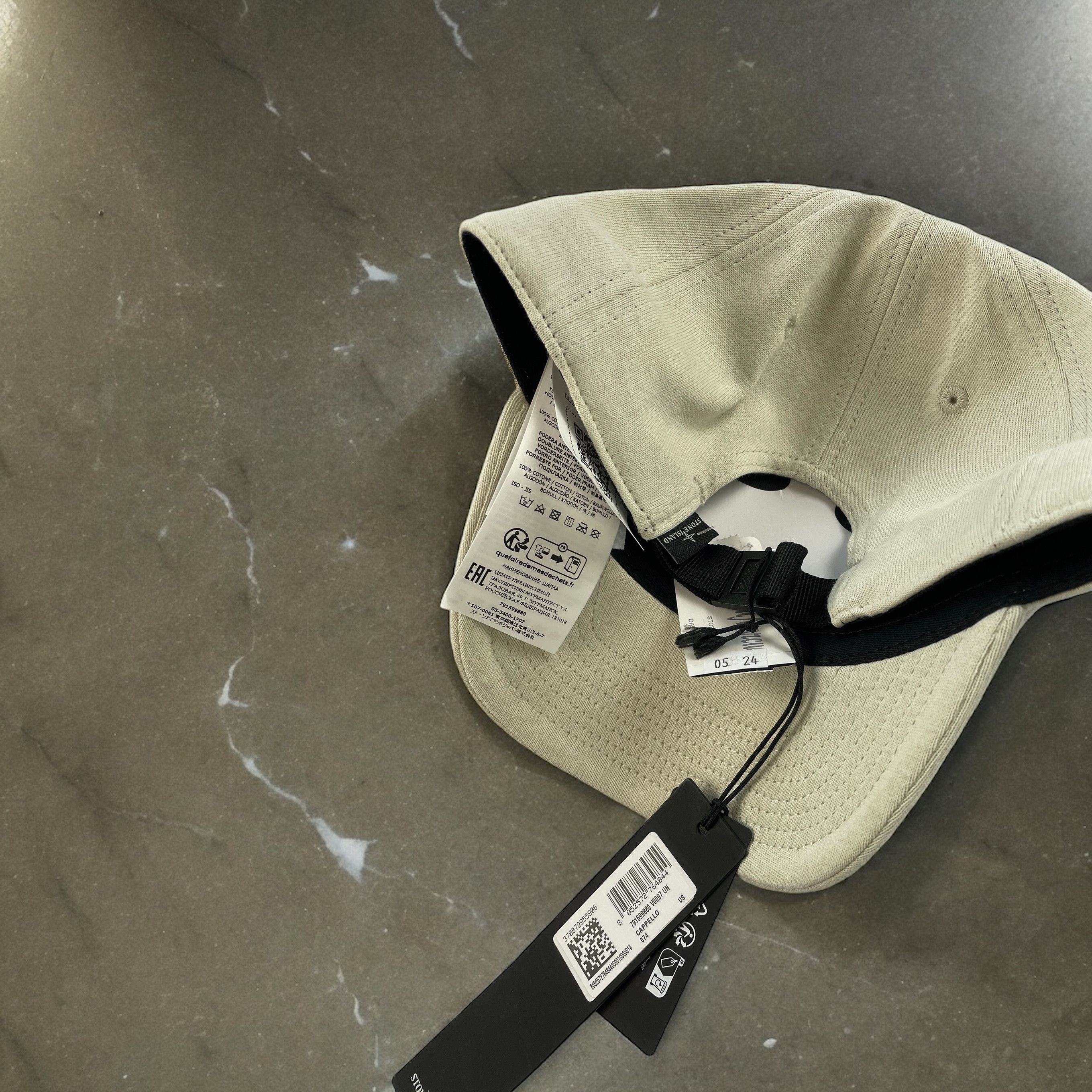 Stone Island Stone Island Logo Embroidered Cotton Cap Size ONE SIZE - 2 Thumbnail