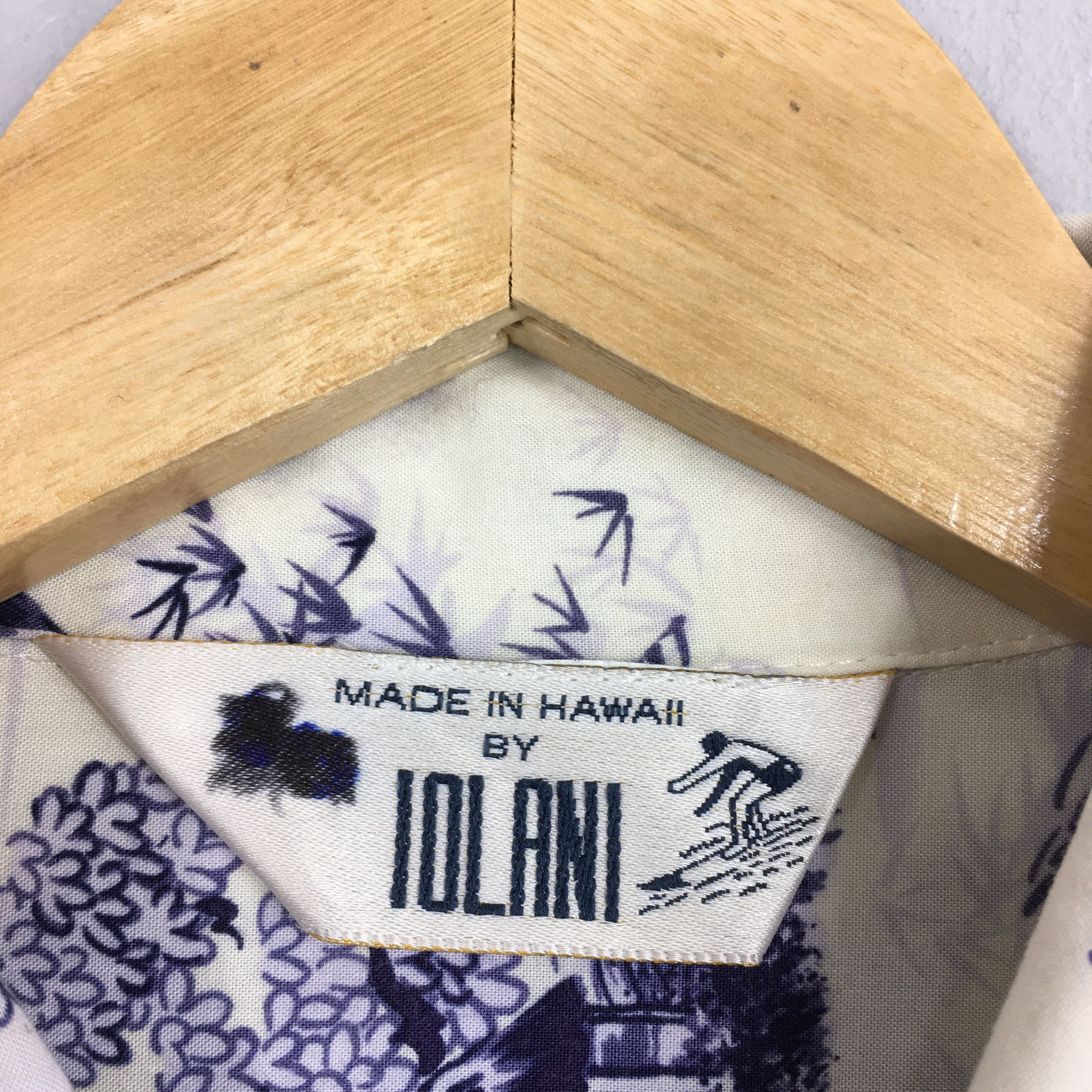 IOLANI Made In Hawaii Iolani Patina Japanese Culture Rayon Shirt M Size US M / EU 48-50 / 2 - 5 Thumbnail