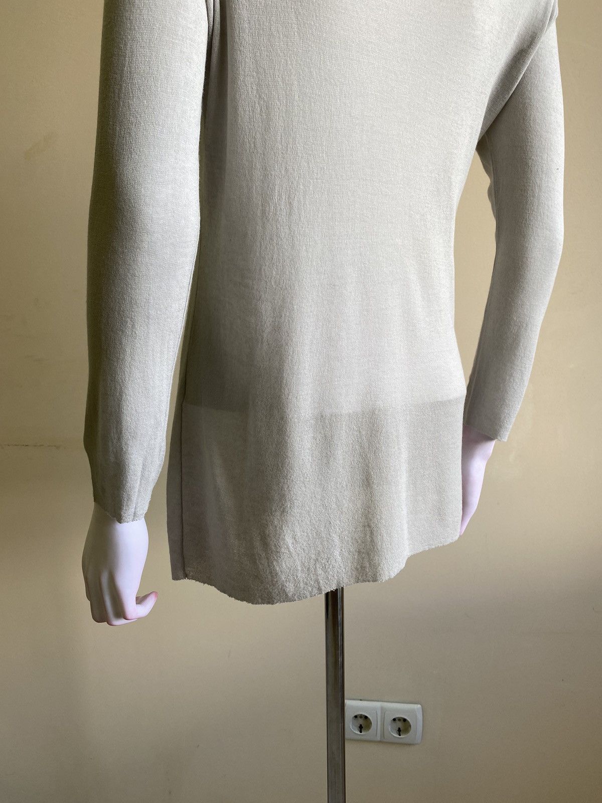 Transit Uomo Transit Par Such Womens Long Sleeve Grey Mesh Top Size 3 Size M / US 6-8 / IT 42-44 - 9 Thumbnail