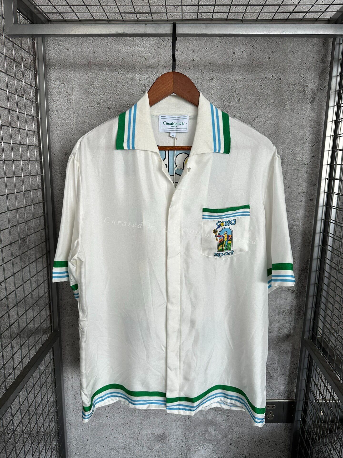 Casablanca Casablanca « Futuro Optimisto » Silk shirt | Grailed