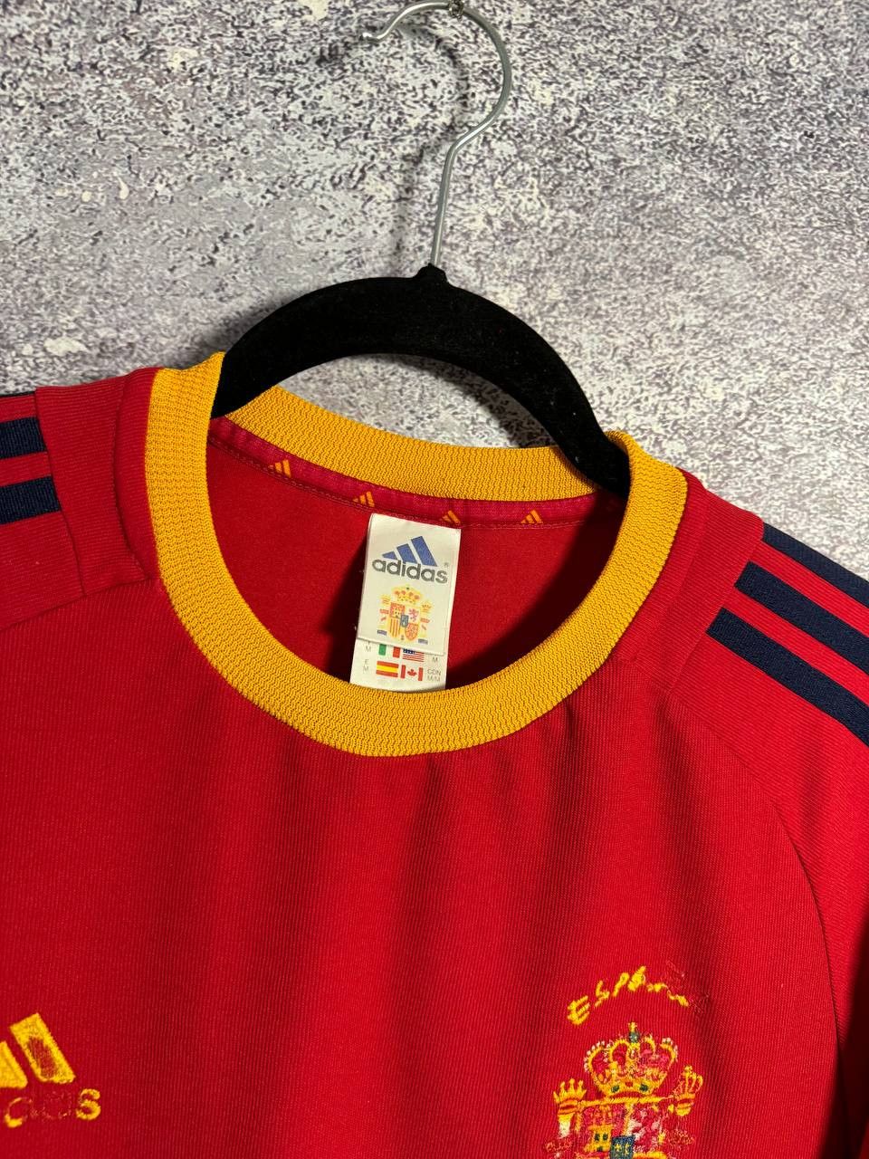 Adidas RAUL Vintage Spain National Team 2001 Adidas Soccer Jersey Size US M / EU 48-50 / 2 - 9 Thumbnail