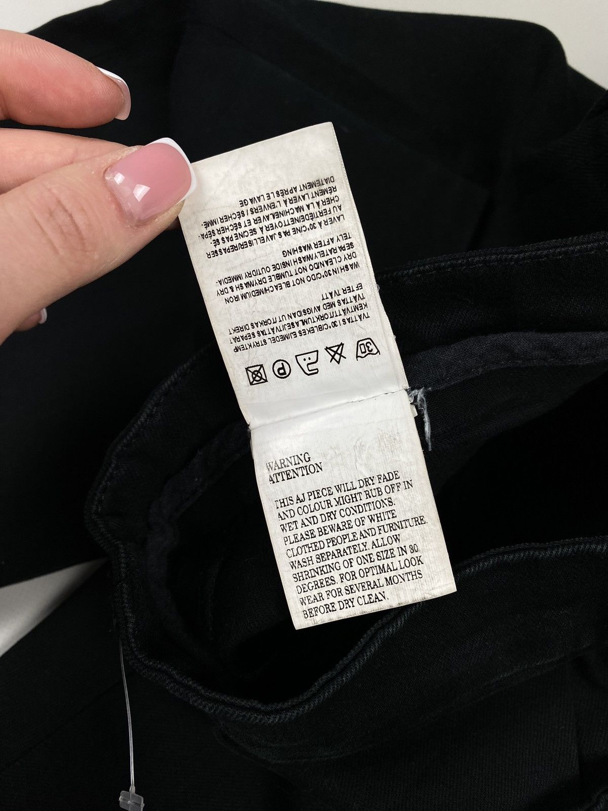 Acne Studios Acne Skin Wet Black ladies jeans size 27 / 32 Size 27" / US 4 / IT 40 - 15 Thumbnail