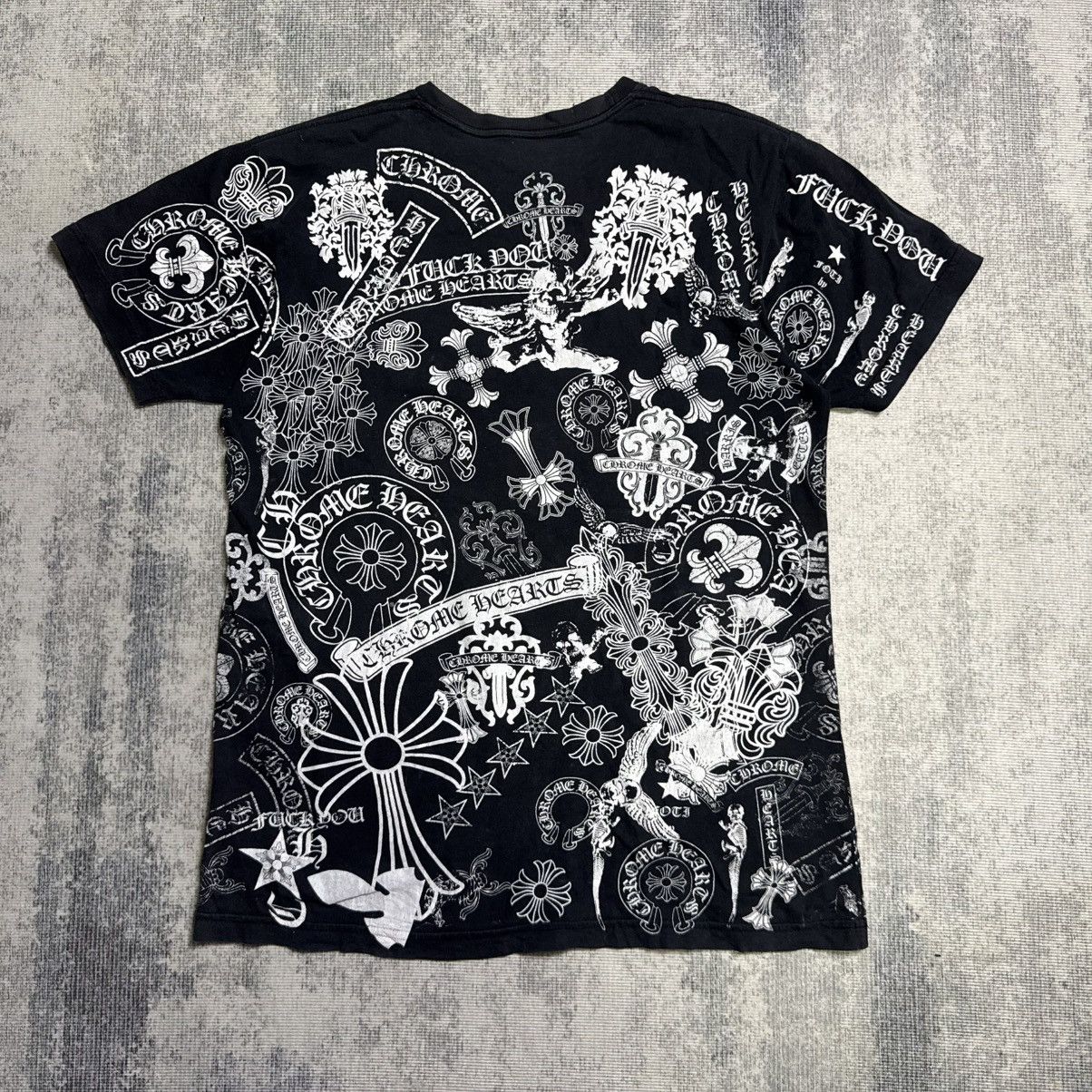 Chrome Hearts RARE! All over print Chrome Hearts Size US M / EU 48-50 / 2 - 2 Thumbnail