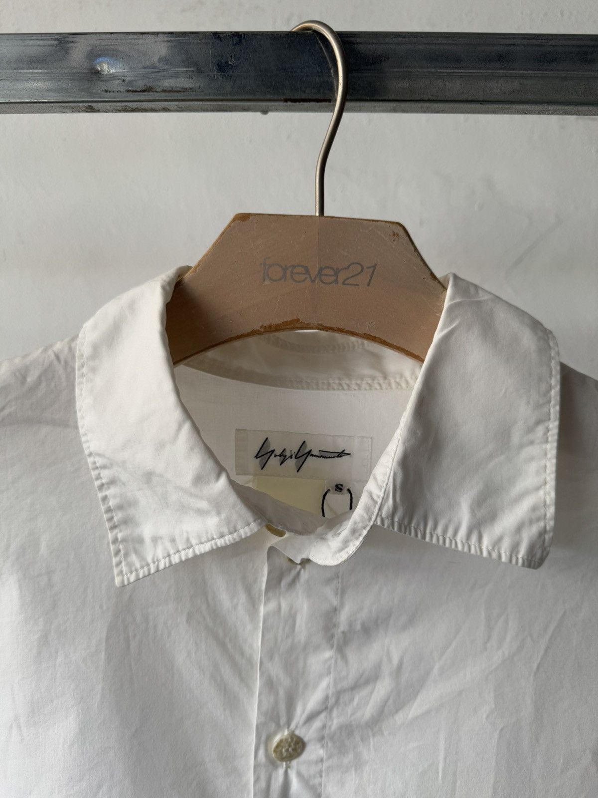 Yohji Yamamoto Yohji Yamamoto Mainline Oversized Button Shirt Size US S / EU 44-46 / 1 - 9 Thumbnail